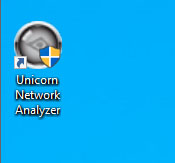 Unicorn network analyzer shortcut